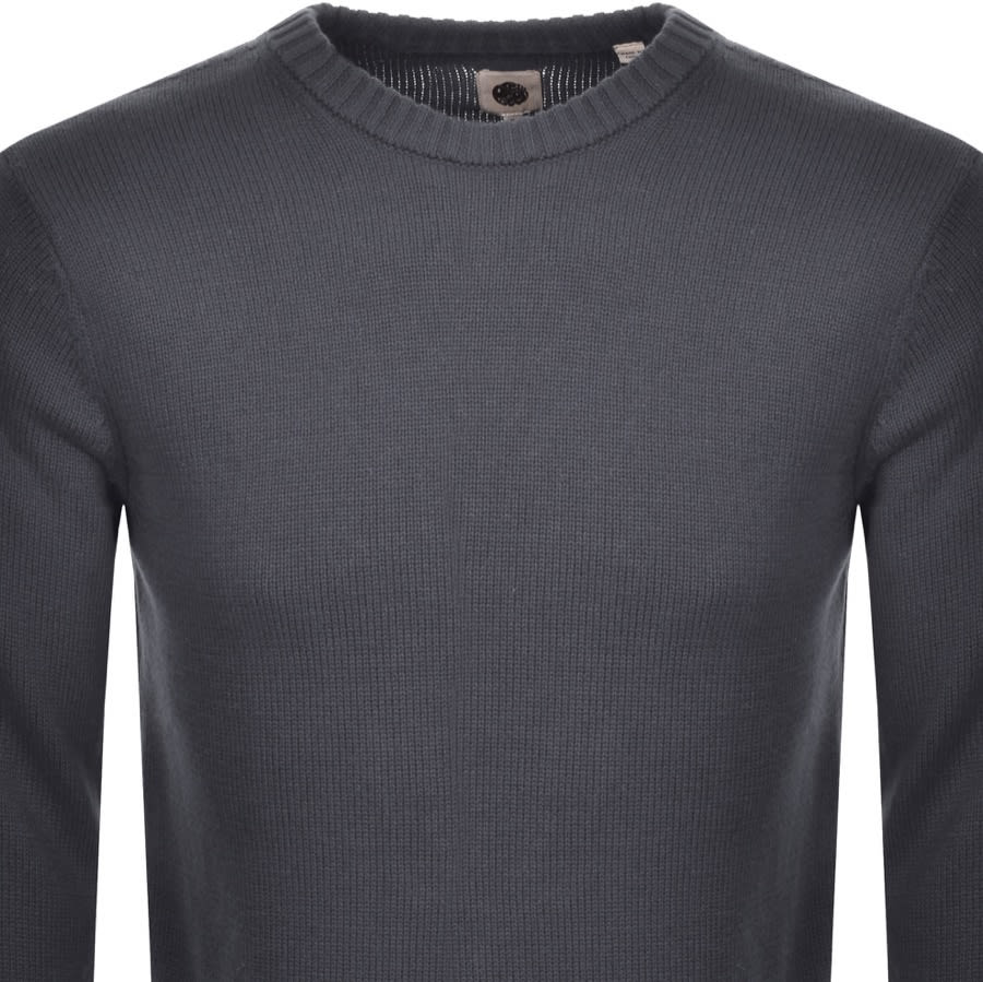 Alternative Image for ProductPretty Green Crew Neck Knit Jumper Grey2